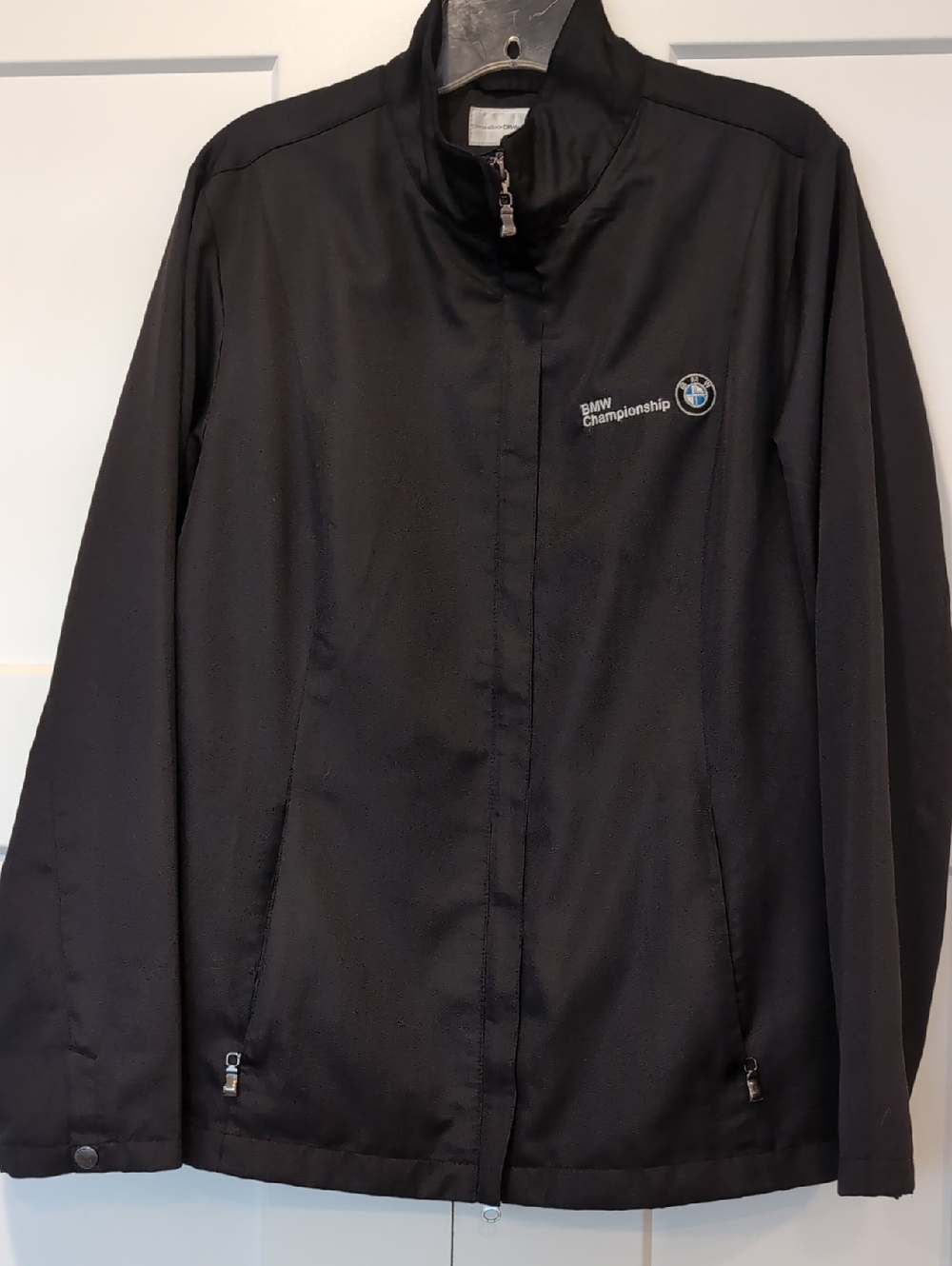 Cutter & Buck Black Ladies Golf Jacket L